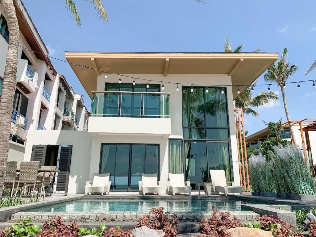 Eco Cozy Beachfront Resort Chaam Hua Hin Exterior foto