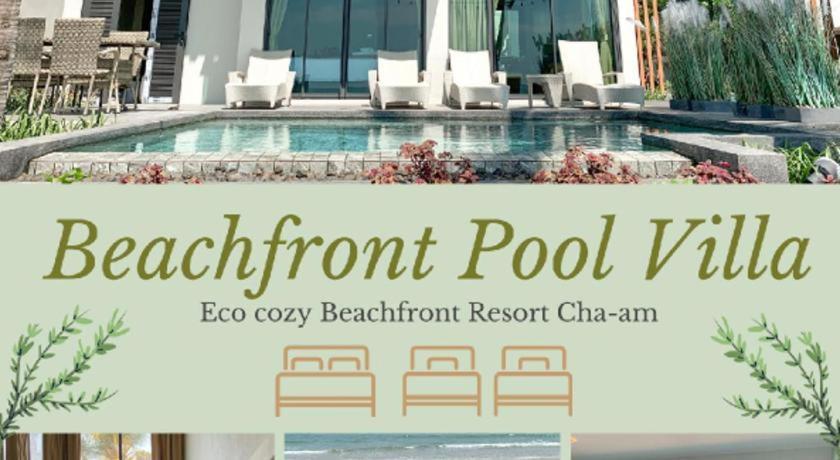 Eco Cozy Beachfront Resort Chaam Hua Hin Exterior foto
